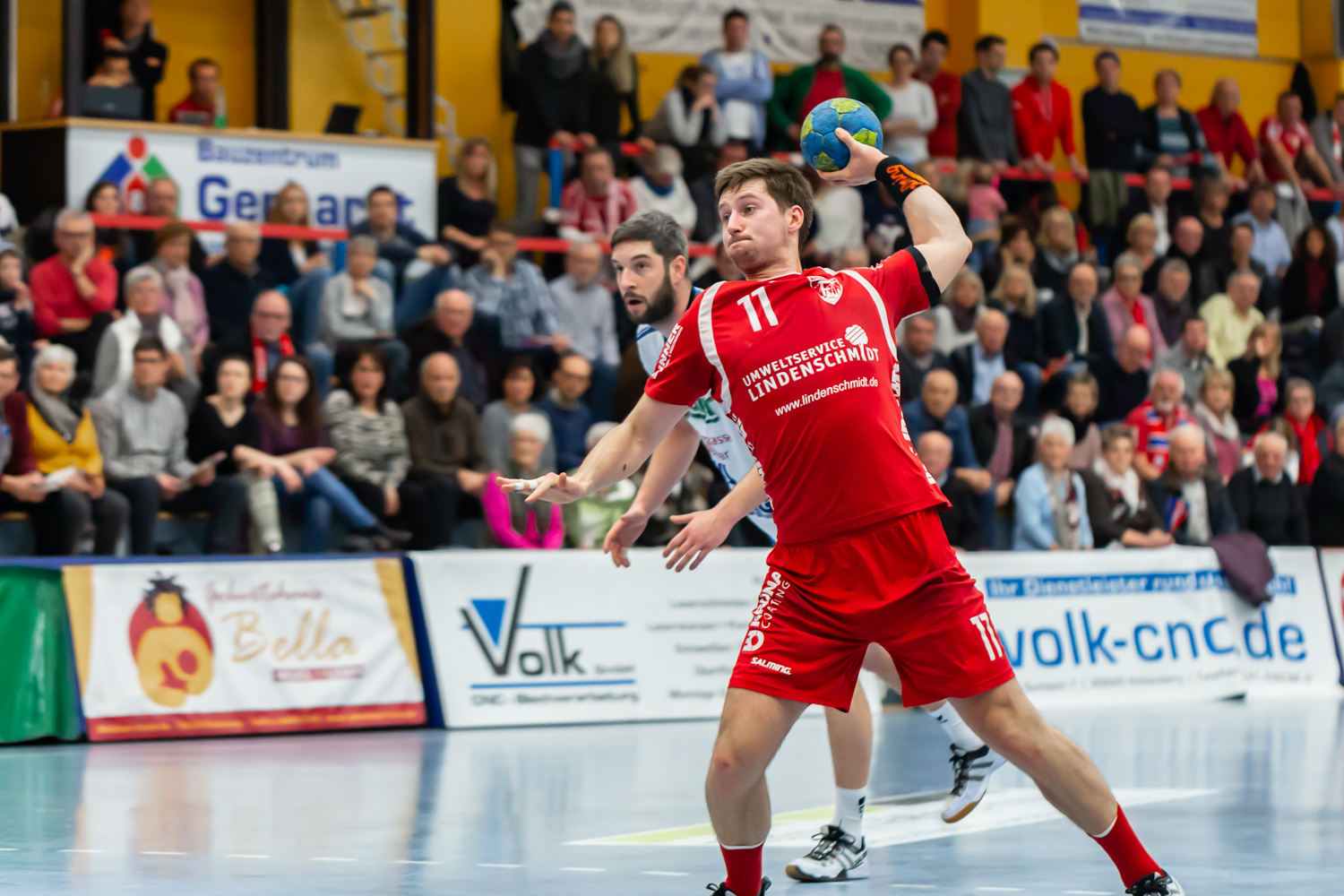 Lucas Schneider im Angriff!